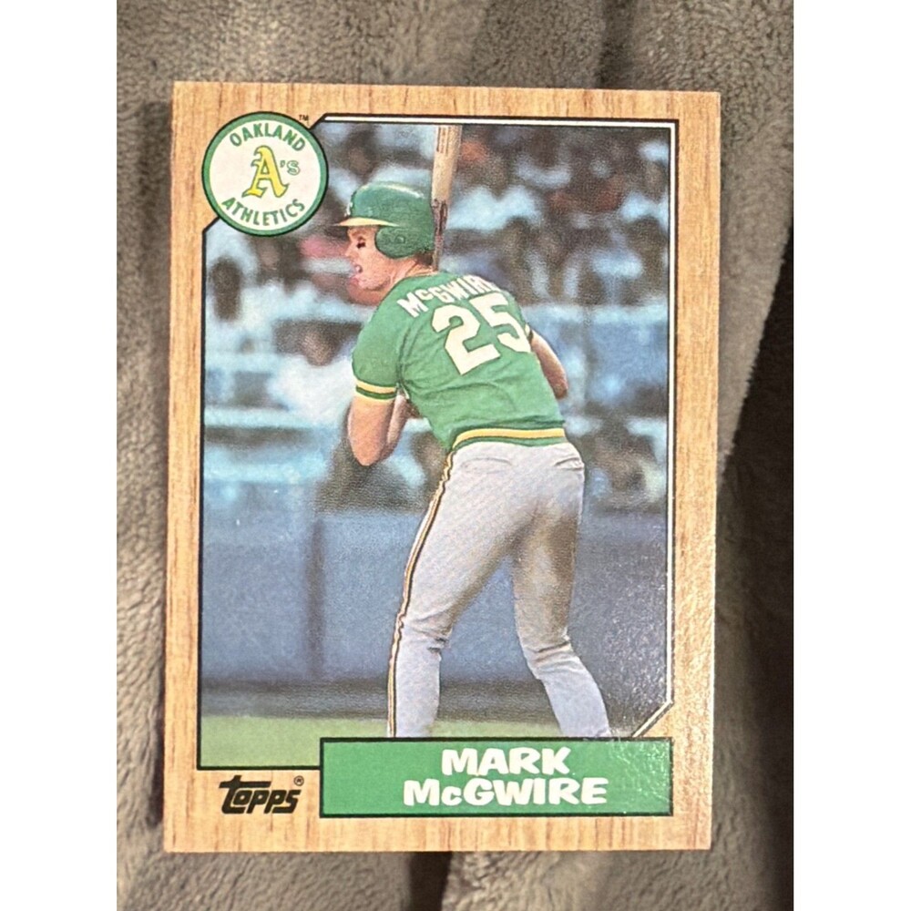 1987 Topps - Mark McGwire #366